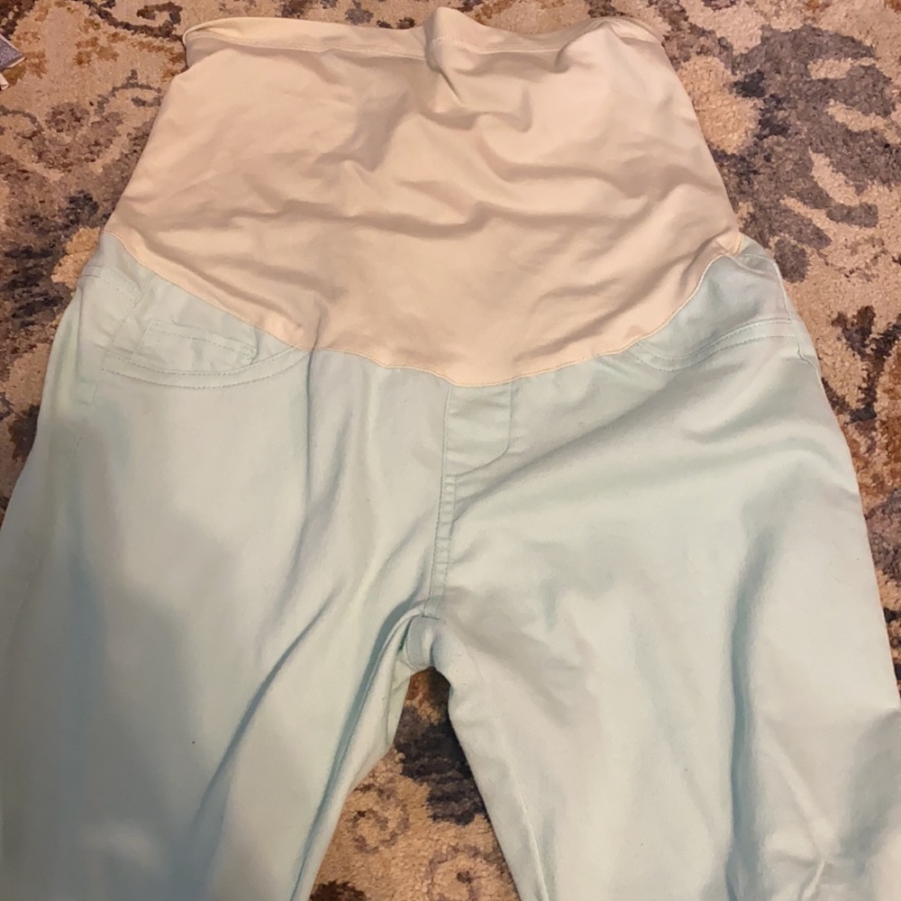 Pink blush maternity pants - Picture 2 of 5